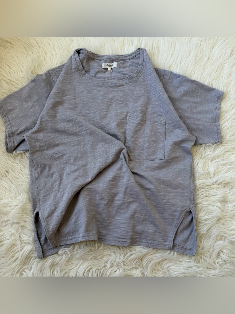 Madewell slub pocket tee